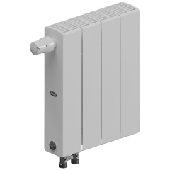 Изображение товара Радиатор Rifar SUPReMO Ventil 350, 4 секц., нижн. прав., биметаллический