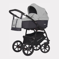Изображение товара Коляска 2 в 1 RIKO BASIC Bella серый-графит 01