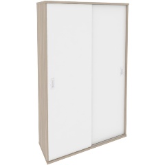 Изображение товара Шкаф-купе RIVA CHAIR для одежды Onix из ЛДСП 1200x420x1977 белый дуб аттик