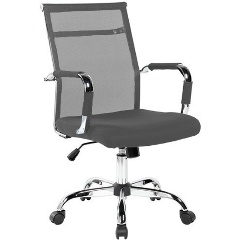 Изображение товара Офисное кресло RIVA CHAIR Art RCH 6017M Серый с регулировкой высоты