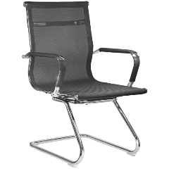 Изображение товара Офисное кресло RIVA CHAIR RCH 6001-3E черная сетка, высокая качество и стиль