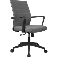 Изображение товара Кресло офисное RIVA CHAIR RCH B818 серая сетка.