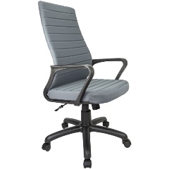 Изображение товара Офисное кресло RIVA DESIGN 1165-3 S PL из ткани серого цвета с регулировкой высоты