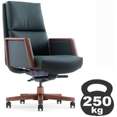 Изображение товара Офисное кресло руководителя RIVA DESIGN Franco-M B2415-1 Зеленое - регулируемое, комфортное