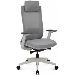 Изображение товара Компьютерное кресло RIVA DESIGN Miratt MRTG-001 Светло-серый эргономичное офисное кресло