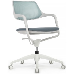 Изображение товара Кресло офисное RIVA DESIGN Scroll HY-813D Голубой/Серый