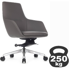 Изображение товара Кресло руководителя RIVA DESIGN Soul-M B1908 антрацит натуральная кожа