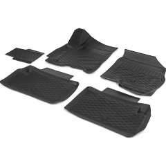 Изображение товара Коврики салона Rival для Chery Tiggo 4 (2017-н.в.), полиуретан, с крепежом, с перемычкой, 5 шт. (10905001)