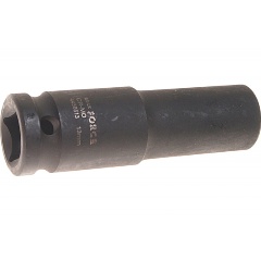 Изображение товара Головка торцевая шестигранная ROCK FORCE 13 мм 1/2", ударная, удлиненная, L=80 мм