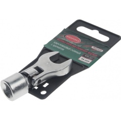 Изображение товара Ключ рожковый ROCK FORCE 14 мм, съемный с шарниром 3/8"