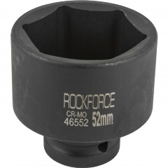 Изображение товара Головка торцевая шестигранная ROCK FORCE 52 мм 3/4", ударная, L=70 мм