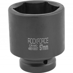 Изображение товара Торцевая головка ROCK FORCE 57 мм 1", 6-гранная, ударная, удлиненная
