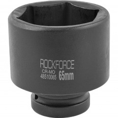 Изображение товара Торцевая головка ROCK FORCE 65 мм 1", 6-гранная, ударная, удлиненная