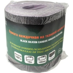 Изображение товара Бумага наждачная ROCK FORCE RF-FB480C 100мм х 10м P80 ткань водостойкая