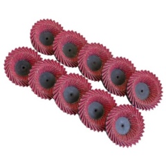 Изображение товара Круг шлифовальный ROCK FORCE лепестковый 75мм (№40)(к-т 10шт)