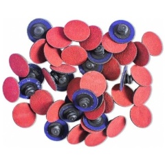 Изображение товара Круг абразивный ROCK FORCE шлифовальный 25мм (№60,красный)(к-т 50шт)