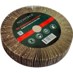 Изображение товара Круг лепестковый ROCK FORCE зачистной 125x25x16мм (Grit 150)