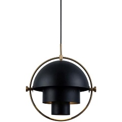 Изображение товара ROCKNPARTS светильник подвесной FLAP, черный (Уценка)