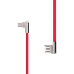 Изображение товара Кабель Rombica Digital AB-06 USB microUSB текстиль 1м красный