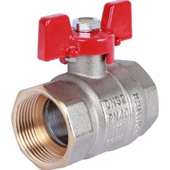 Изображение товара Кран шаровой ROMMER 1 1/4" ВН/ВН ручка бабочка