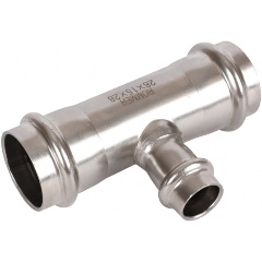 Изображение товара Тройник ROMMER переходной ВПр 28х15х28 из нержавеющей стали