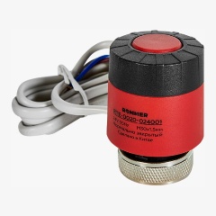 Изображение товара Сервопривод ROMMER с поворотным фиксатором штока, нормально закрытый, 24 В (RTE-0020-024001)