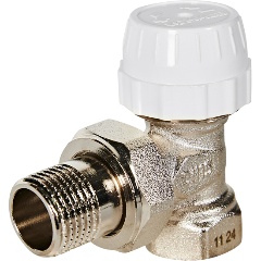 Изображение товара Клапан запорно-балансировочный ROMMER угловой 3/4"