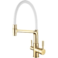 Изображение товара Смеситель для кухни Rose R658E, золото