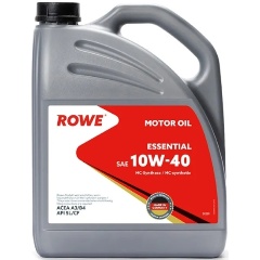 Изображение товара Моторное масло ROWE Essential 10W-40 HC-синтетическое 4 л