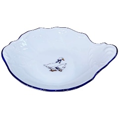 Изображение товара Розетка BERNADOTTE с ручкой, декор "Гуси" (БЕР0673)