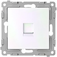 Изображение товара Розетка телефонная TOKOV ELECTRIC 1-м СП Pixel RJ11 механизм перламутр., TKE-PX-RT1-C04