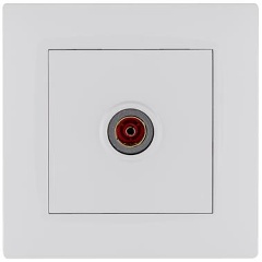 Изображение товара Розетка Makel TV проходная Karea RIZZ бел., 88001007