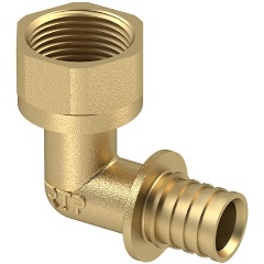 Изображение товара Угольник RTP аксиальный латунь внутр. резьба 16х1/2дюйм жел. 34841