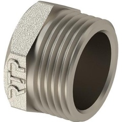 Изображение товара Заглушка RTP наружн. резьба 1 1/4" еврослот никель 39732