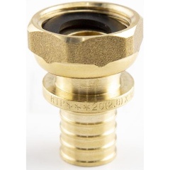 Изображение товара Муфта RTP с накидной гайкой аксиальная латунь 16х3/4дюйм жел. 34791