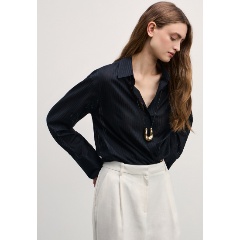 Изображение товара Рубашка ZARINA 4327161361-50 женская, цвет черный, размер 42