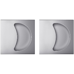 Изображение товара Ручка для раздвижных дверей хром ARMADILLO SH.QUADRO55.010 CP-8