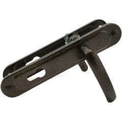 Изображение товара Ручка дверная на планке РФ1-85.02 (85 мм) медь ЗЕНИТ (ЗАМКИ)