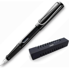 Изображение товара Ручка перьевая LAMY 019 safari, Черный, F, 4000232