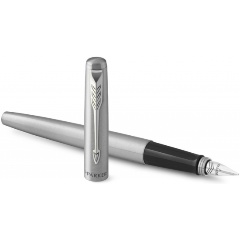 Изображение товара Ручка перьевая Parker Jotter Core F61 (2030946) Stainless Steel CT M перо сталь нержавеющая подар.кор.