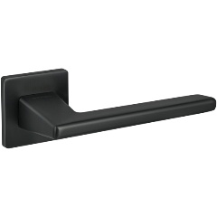 Изображение товара Дверная ручка FUARO PRIME SL BL-24 черная стильная долговечная