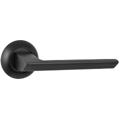Изображение товара Дверная ручка Punto BLADE TL-24 черная для межкомнатных и входных дверей