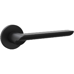 Изображение товара Дверные ручки Punto ArcFit R.ARC.R52.STEP BL-24 алюминий стильные и долговечные