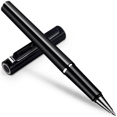 Изображение товара Ручка роллер Deli S87BLACK черный d=0.5мм черн. черн.