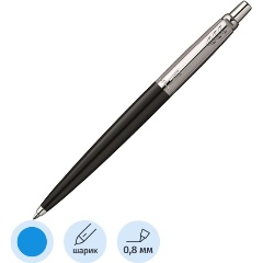 Изображение товара Ручка шариковая авт. PARKER Jotter OriginalBlackChrome,пласS0033010/2183298