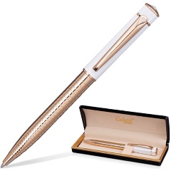 Изображение товара Ручка шариковая Galant Mont Pelerin корпус золистый белый с деталями