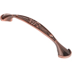 Изображение товара Ручка-скоба мебельная MB-H-001-128 мм AC медь AJAX