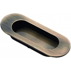 Изображение товара Ручка для раздвижных дверей Archie A-K02-V0AB бронза античная 1 шт