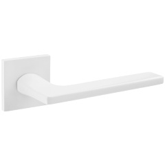 Изображение товара Ручки дверные Code Deco Slim H-30121-A-WM алюминий белый для межкомнатных дверей