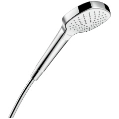 Изображение товара Ручной душ Hansgrohe Croma Select E 110 3jet Vario, белый/хром